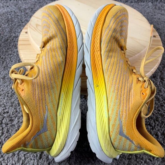 Hoka One One Mach 5 Running Shoes Mens 8.5 Orange Yellow Athletic Sneakers main image 6